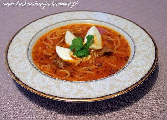 Sopa Criolla - zupa kreolska (kuchnia peruwiańska), Fot. Hanami®