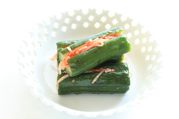 Oi sobagi (kimchi z ogórkiem, wegańskie), Fot. jreika / Shutterstock.com